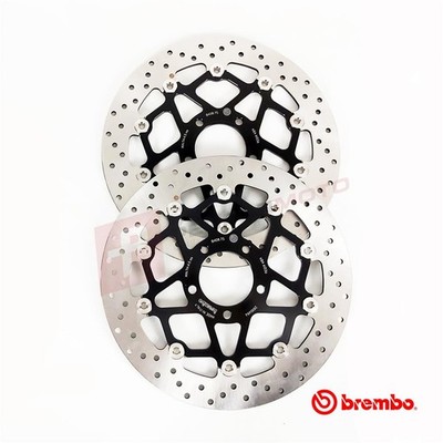 Brembo schwimmende Bremsscheiben vorne Paar passend für Suzuki TL1000R W-K2 1998-2002