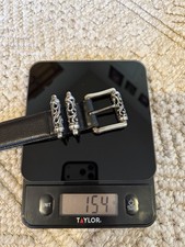 Chrome Hearts Roller Belt - 36 Inch; 1 Inch wide 3 Piece