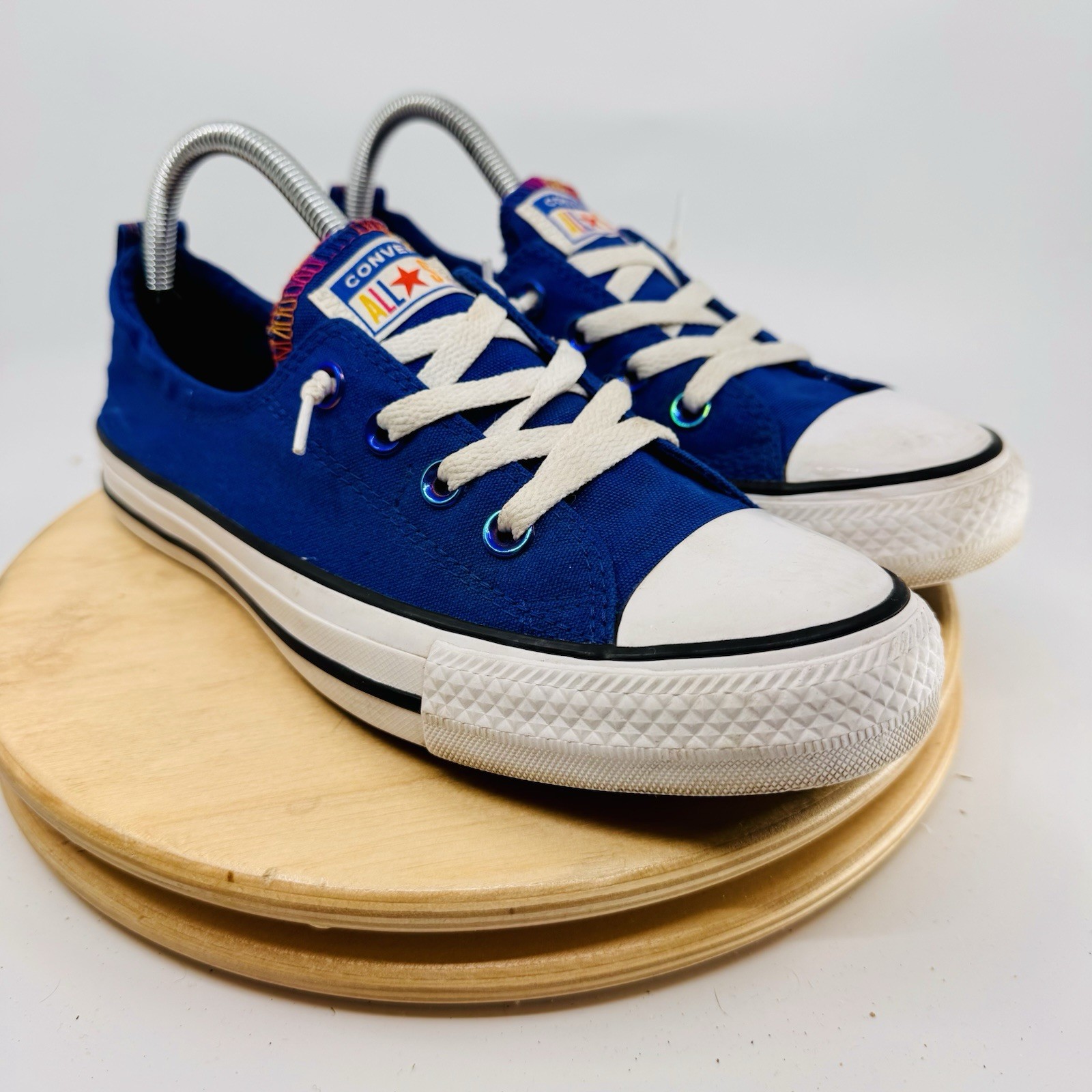 Converse CTAS Shoreline Women’s 9 royal blue Slip On Sneakers Chuck Taylor thumbnail 3