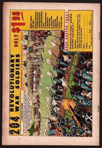 Rip Hunter Time Master # 4 - DC 1961 Comic Book - Picture 2 of 2