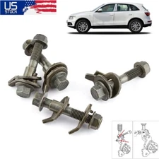 4pcs 16mm/0.63" Steel Four Wheel Alignment Cam Bolt Kit Adjustable Camber Kit US