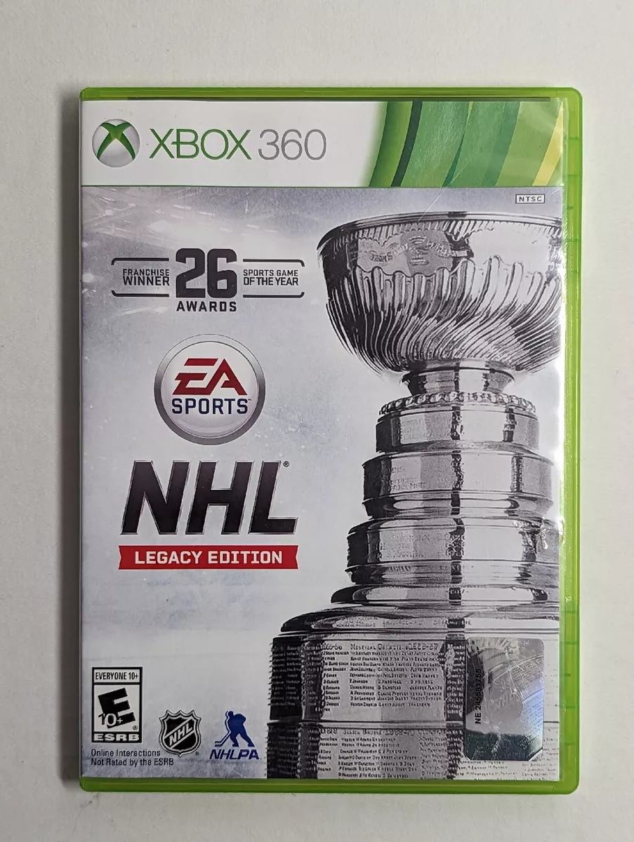 EA Sports NHL Legacy Edition Microsoft Xbox 360 Video Game No