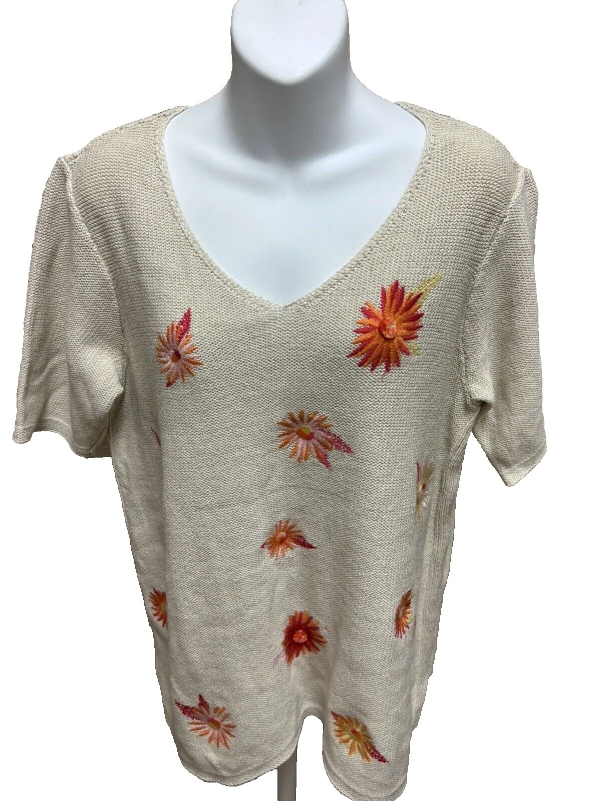 Suéteres para mujer floral J. Jill