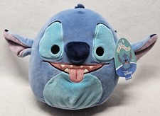 Squishmallows Disney 8" Stitch With Tongue Out, Child's Ultra Soft Plush/New