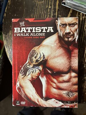 WWE: Batista - I Walk Alone (DVD, 2009, 3-Disc Set)