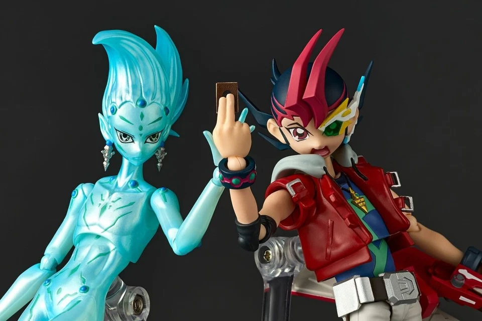 Figura de acción Kaiyodo Revoltech Yu-Gi-Oh ZEXAL Yuma Tsukumo y astral Foto 3 de 4