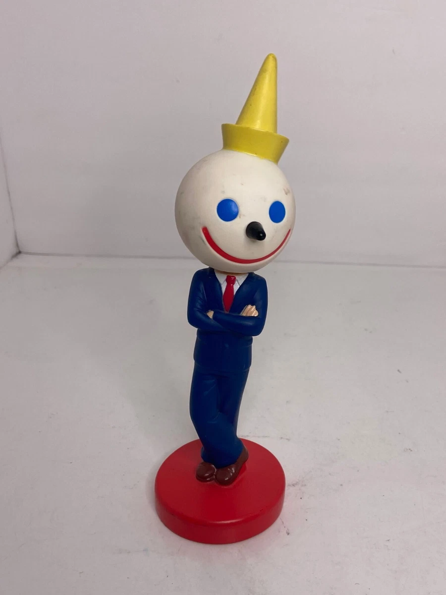 🥝 Vintage CEO Jack-In-The-Box Restaurant Bobble Head Suit Office Figurine 8