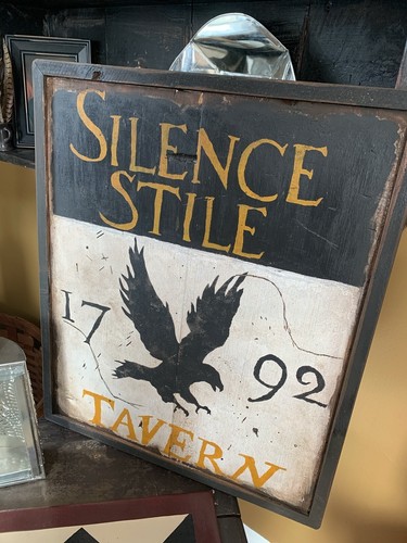 Primitive, Colonial, Early American Wooden Tavern Sign MADE To ORDER - Picture 3 of 4
