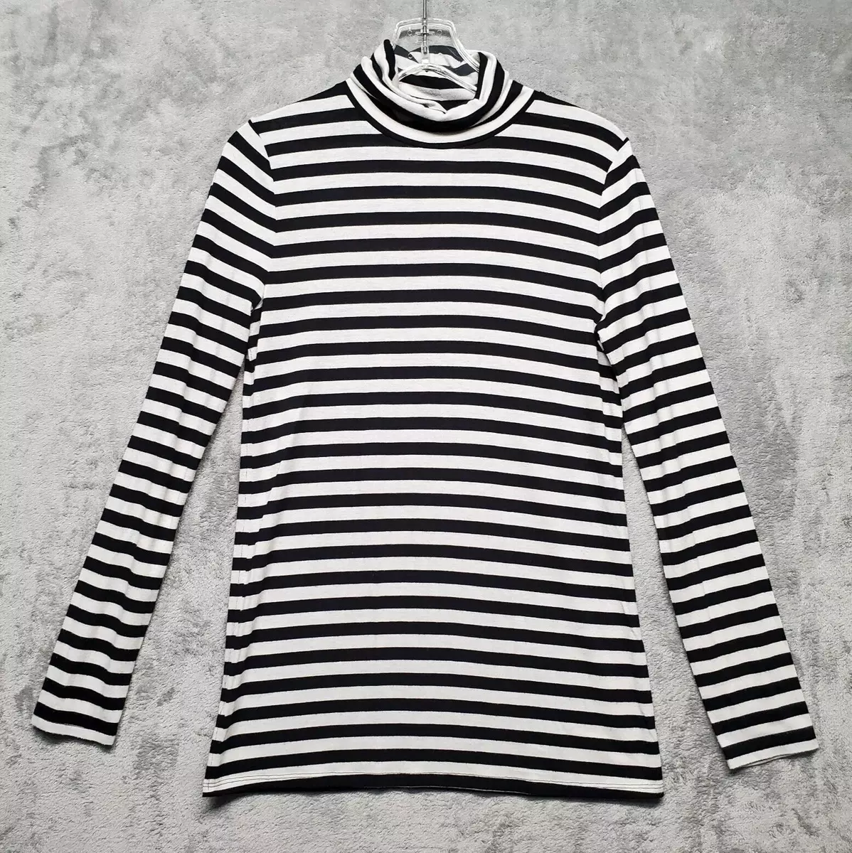 Black turtleneck tunic top sales