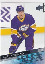 2020-21 UPPER DECK EXTENDED YOUNG GUNS RC AUSTIN STRAND KINGS HOCKEY GE-4120