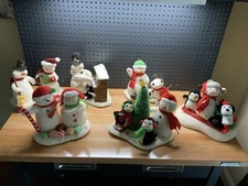 LOT 0f 6 Hallmark Christmas Animated Snowman Jingle Pals 2003-2008