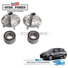 For Mitsubishi Mirage 1.2L 2014 2015 2016-2023 G4  Front Wheel Hub & Bearing Set