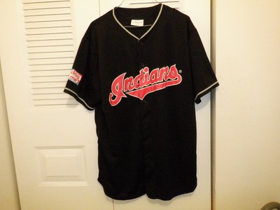 cleveland indians black jersey