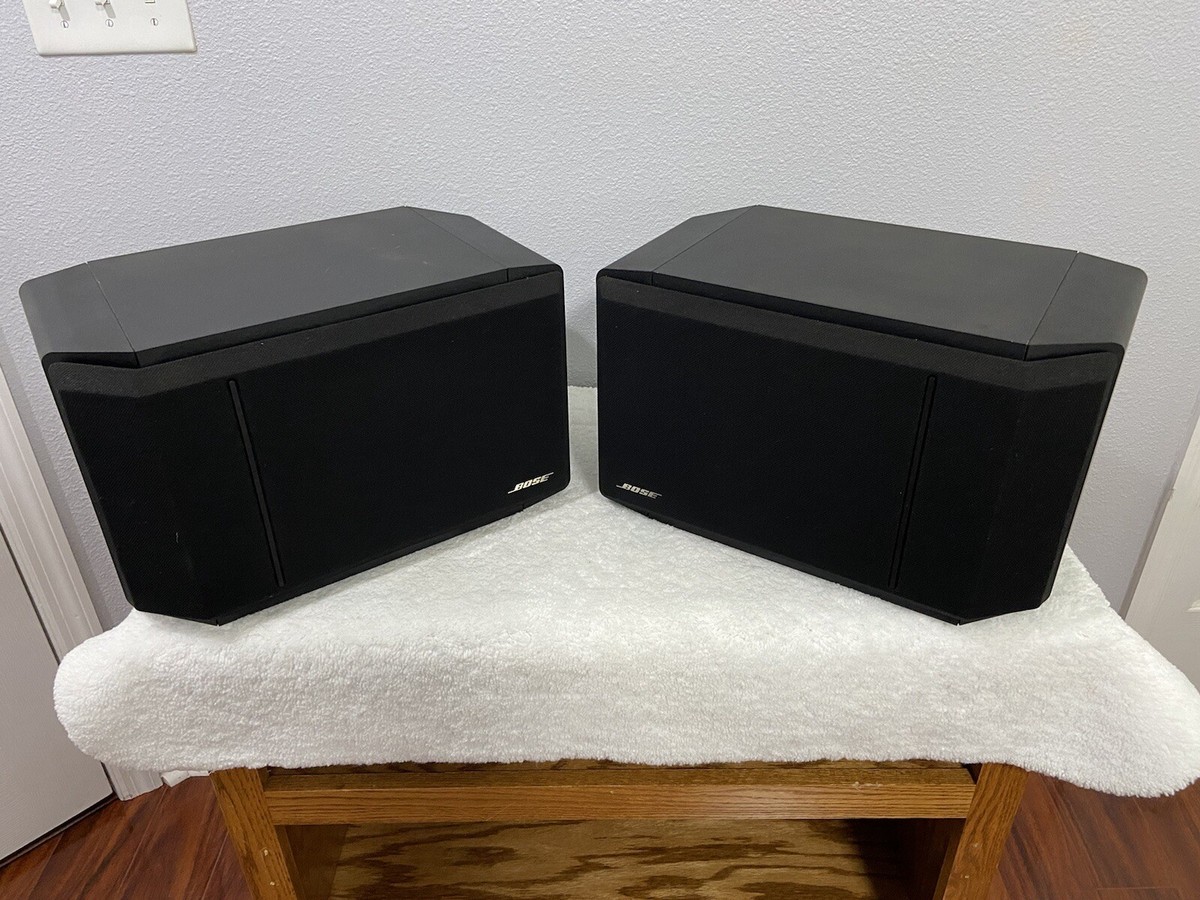 Bose 301 Series IV Direct Reflecting Speakers Pair Black