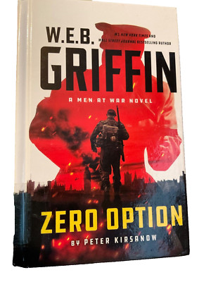 ZERO OPTION BY W.E.B. GRIFFIN, ex-library, large print edition