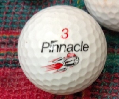 Pinnacle 3 Jr Extreme Rocket Logo Golf Ball