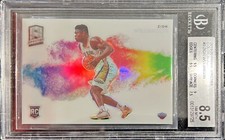 2019-20 Spectra Zion Williamson Rookie Color Blast Case Hit #3 SSP BGS 8.5 RC