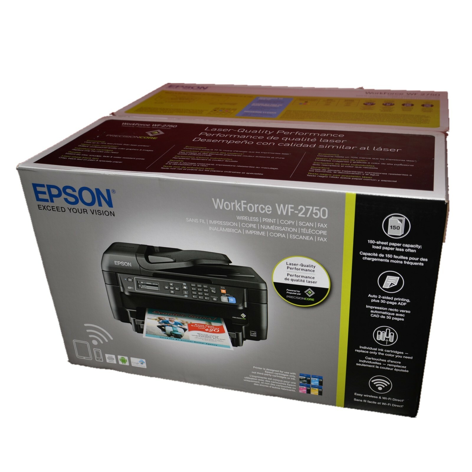 epson wf 2750 double sided printing