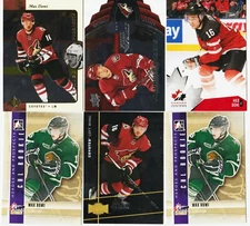 MAX DOMI ROOKIE 6 CARD RC LOT 2015-16 FLEER METAL UD FULL FORCE SP AUTHENTIC CHL