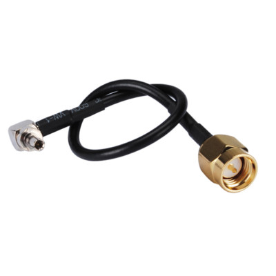 CRC9 plug right angle to SMA Male RG174 15cm for 3G 4G LTE Modem