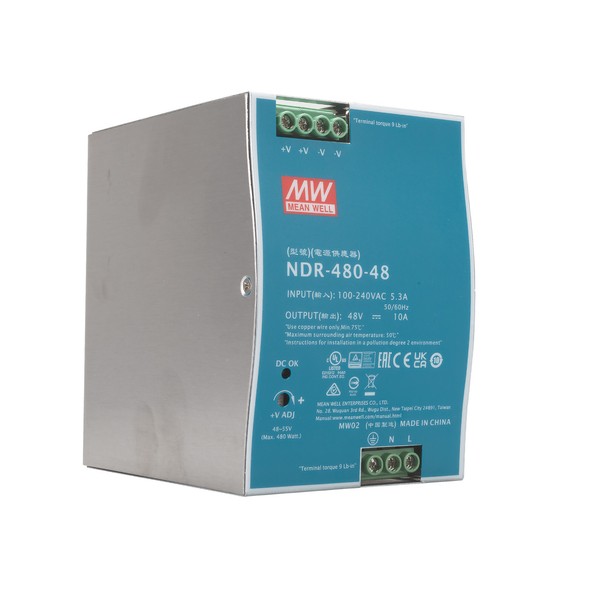 Mean Well NDR-480 Din-Schiene Snt Din-Schiene 480W 48V/10A-image
