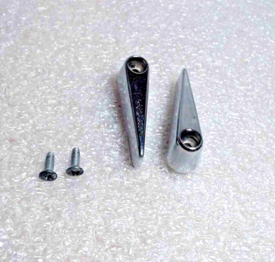 1981 Ford Fairmont Futura wind wing handles and screws chrome