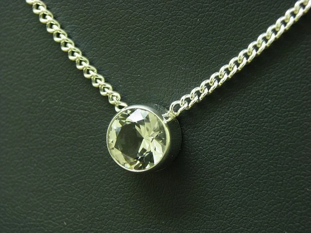 925 Argento Sterling Collier Con Rocca Ricoperto / Vero Argento / 5,7g 38,0 CM - Immagine 3 di 4