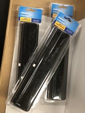 3 Pack 3 Hole Desktop Punch with Scrap Catcher for School Office Black