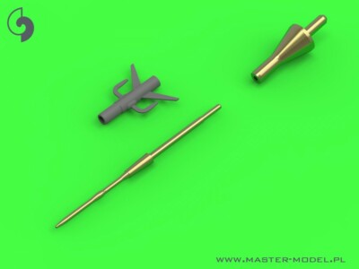 Master Models 1/48 Mikoyan MiG-31 Foxhound Turned Brass Pitot Tube