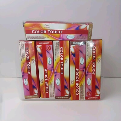 WELLA COLOR TOUCH HAIR COLOR 2 OZ *CHOOSE YOUR SHADES *NEW IN BOX