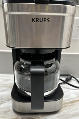Krups Simply Brew Stainless Steel Drip Coffee Maker 5 Cup