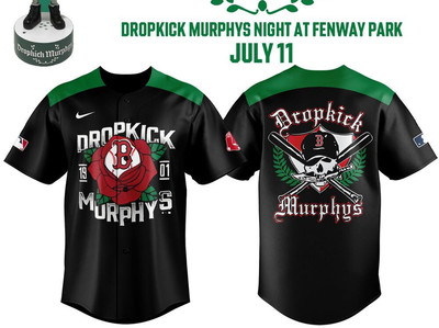 Bo..s...t..on R..e..d S...o..x x Dropkick Murphys Night 2025 Baseball Jersey