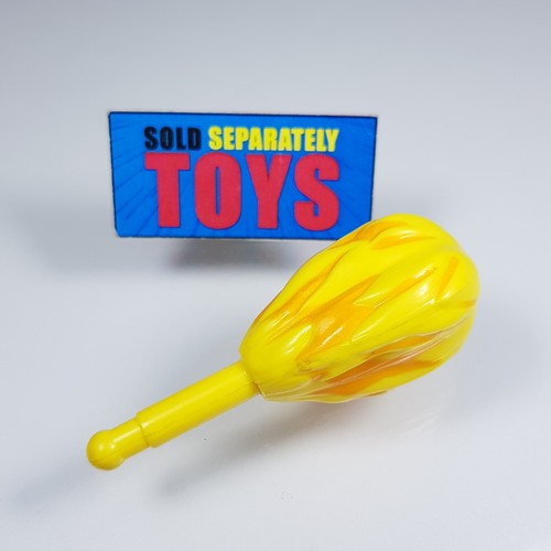 MegaMan PROTO PLASMA SHOT MISSILE flame 1995 Capcom yellow accessory mega man - Picture 3 of 10