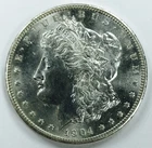 1904 O MORGAN DOLLAR! PROOF LIKE! GEM BU+++! MUST SEE! FANTASTIC! NR #P2009
