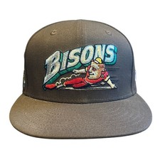 Buffalo Bisons MiLB Hat New Era 59FIFTY Men's 7 3/8 Brown Hometown Collection
