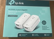TL PA9020P 2000Mbps Powerline Ethernet Adapter 2 Port AV2000 High Speed G1N