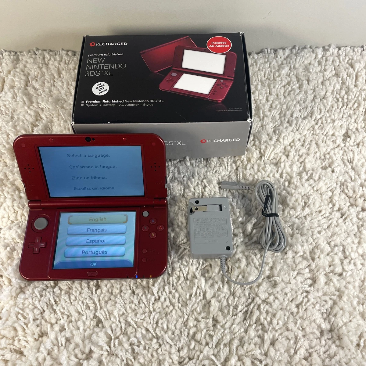 Las mejores ofertas en New Nintendo 3DS XL rojo consolas de