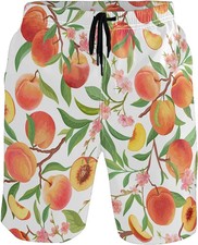 Men's Funny Style Beach Swim Hawaiian Shorts