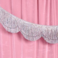 Long Lasting PET Fringe Banner 1.8m with Built in Rope for Easy Installation
