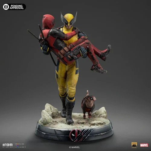 Iron Studios Marvel DEADPOOL AND WOLVERINE 1/10 Deluxe  Art Scale Statue