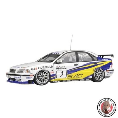NEW Platz/NuNu 1/24 Racing Series Volvo S40 1997 BTCC Brands Hatch Winner