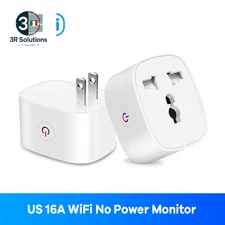 16A Smart Plug EU UK US Energy Monitor Wifi Socket Control Timer King