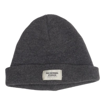 Pas Normal Studios, Beanie-Mütze, Größe: 44, Merinowolle, Grau #CqM