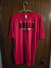 Mens Fanatics Chicago Bulls Basketball NBA Red 2XL  Shirt
