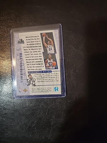 1996 Collector's Choice Stephon Marbury #382 Minnesota Timberwolves - Foto 4 di 4