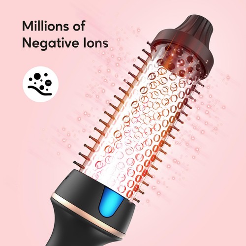Thermal Brush for Blowout Look, 1 1/2 Inch Heated Round Brush Styler, Negativ... - Picture 5 of 7