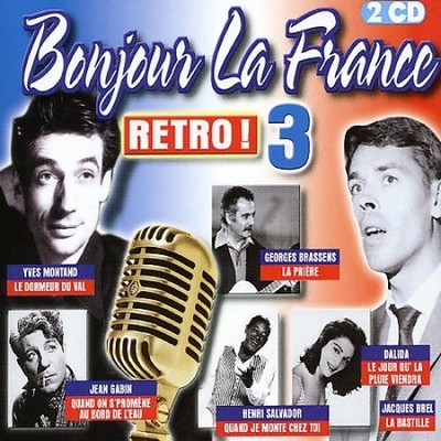 Bonjour la France Retro V.3 by Various Artists [CD]