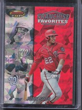 2020 Bowman's Best Juan Soto 2000 Franchise Favorites Atomic