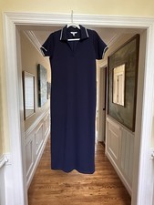 SPANX AirEssentials Pique Polo Maxi Dress Nav...