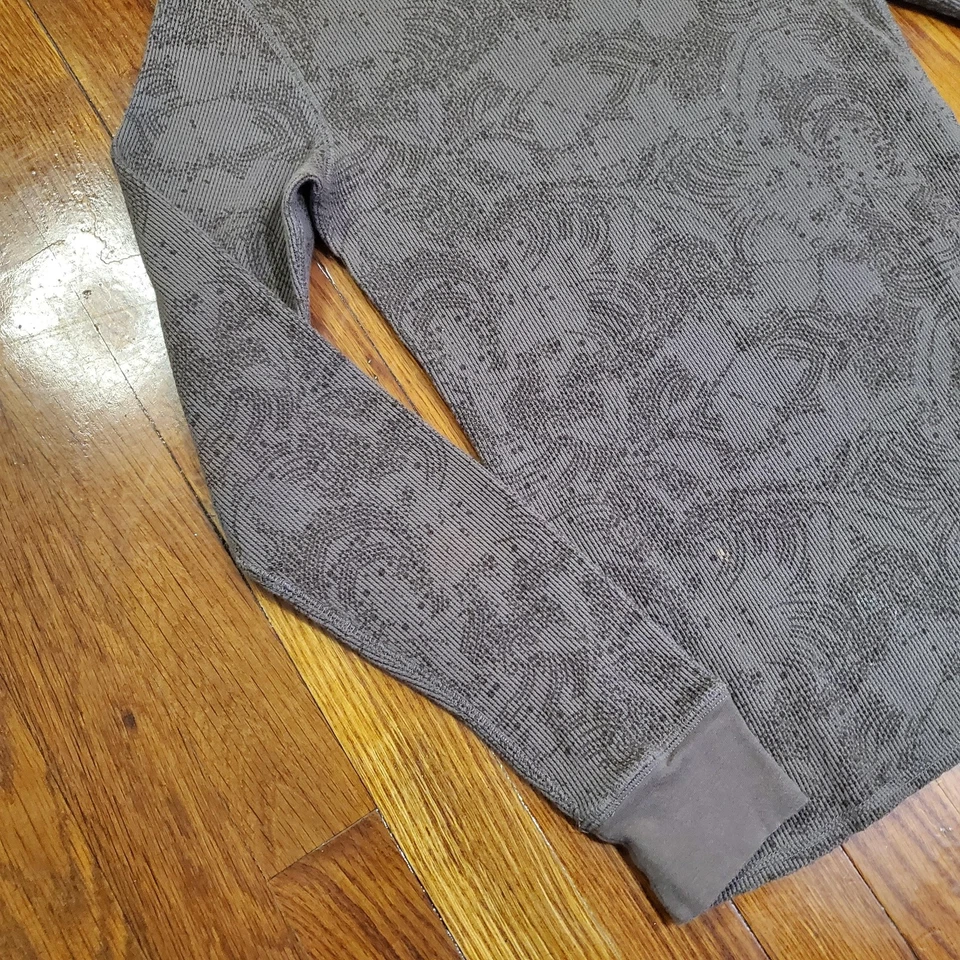 Camisa Nike ACG Para Mujer Pequeña Gris Calce Seco Térmico Capa Base Manga Larga Top Foto 2 de 4